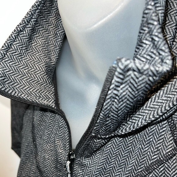 Mondetta Chevron Full Zip Long Workout Yoga Jacket S - Picture 11 of 12